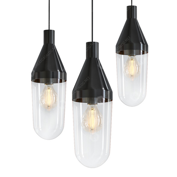 Lampa wisząca Oluce Niwa model 3D