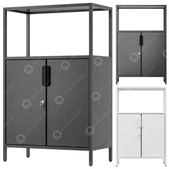 Wardrobe IKEA Trotten 3D model
