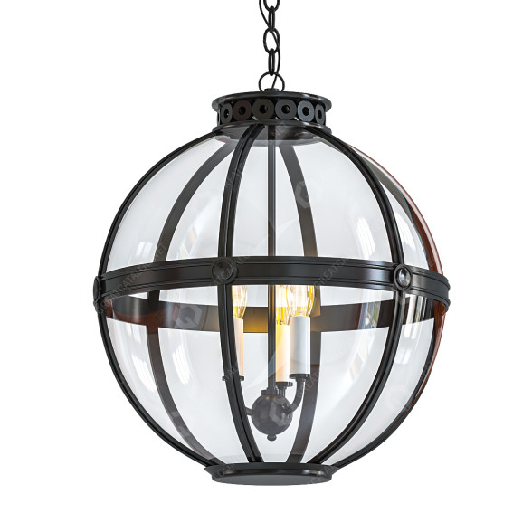 Żyrandol Hector Finch Apollo Lantern model 3D