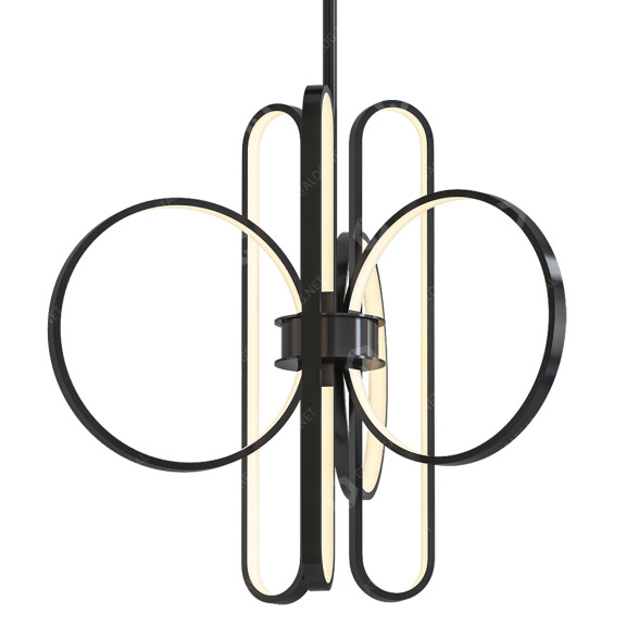 Żyrandol Oxygen Lighting Lupe model 3D