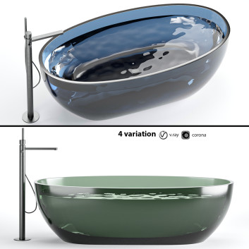 Ванна  Reflex Glass 3D модель