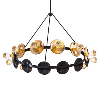 Chandelier Wagon Wheel 3D model