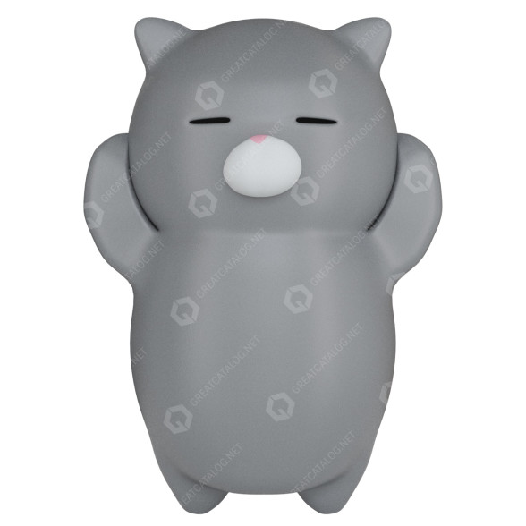 Juguete Squishyshop Sleeping Lazy Cat Modelo 3D