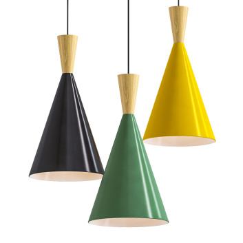 Lámpara colgante Macaron Cone Modelo 3D