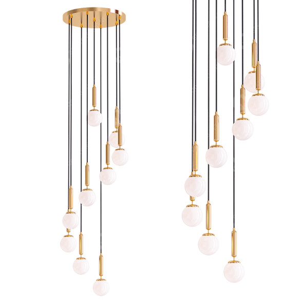 Lámpara colgante Minimalist Ball Modelo 3D