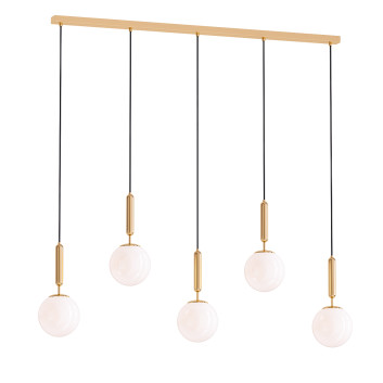 Lámpara colgante Brass Ball Multiple Hanging Modelo 3D