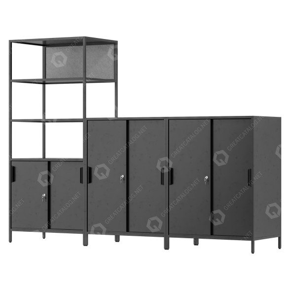 Armario IKEA Trotten Cabinet Modelo 3D