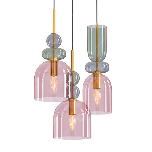 Lampe suspendue MADE Whitney modèle 3D