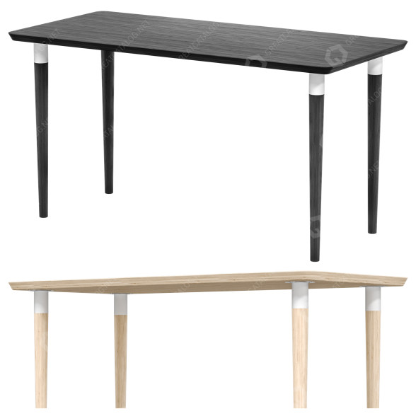 Desk IKEA Anfallare Hilver 3D model