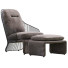Armchair and Ottoman Minotti Colette - ED-MONTE