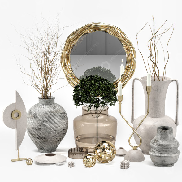 Декор Set 65 3D модель