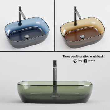 Умивальник Senso C 3D модель