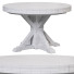 Table Pottery Barn Benchwright Round Pedestal Extending Dining - babarikograf