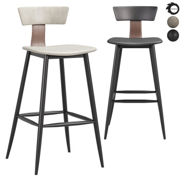 Taburete de bar  Ant Modelo 3D