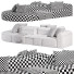 Sofa Neri Hu Evolves Joseph Hoffmans Iconic - babarikograf