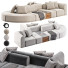 Sofa Neri Hu Evolves Joseph Hoffmans Iconic - babarikograf