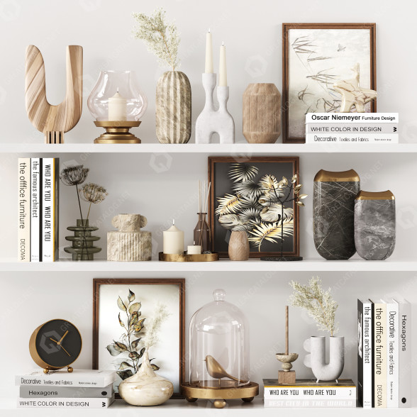 Декор Set 005 3D модель