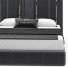 Ліжко Italian Pleat Upholstered Velvet by Juliettes Interiors - kinetokor