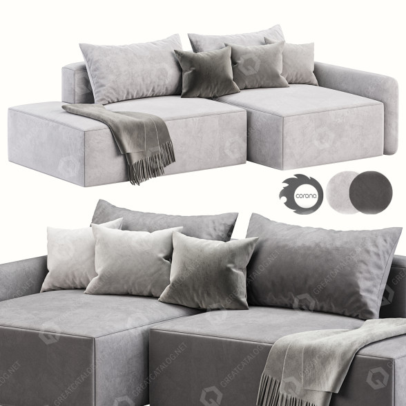 Sofa Corner by Inmyroom 3D model
