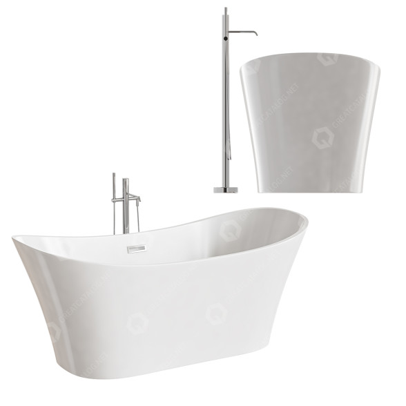 Bañera Jardine Modern Modelo 3D