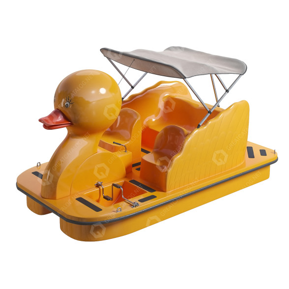 Bateau à pédales Paddle Wheeler Duck modèle 3D