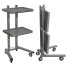 Bandeja de servicio móvil Minerva Beauty Kato - 3drj