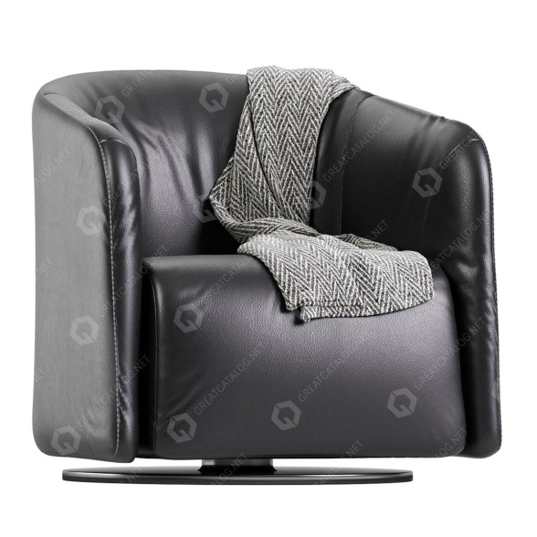 Крісло Natuzzi Logos 3D модель