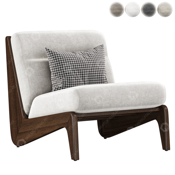 Крісло Soho Home Fletcher Outdoor 3D модель