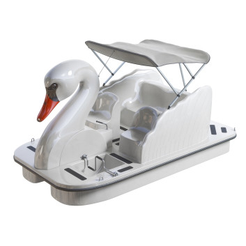 Човен Paddle Wheeler Swan 3D модель