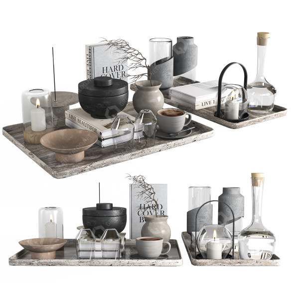 Decoración Set 022 Modelo 3D