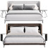 Lit et tables de chevet Bonaldo Austin - Theorema