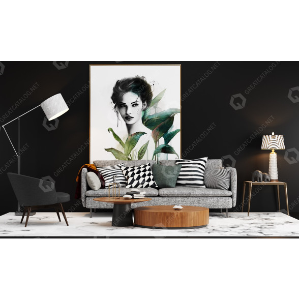 Вітальня Modern Interior Set 91 3D модель