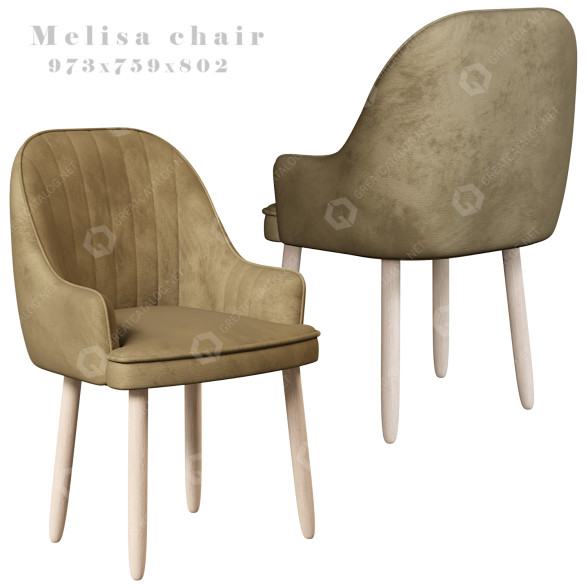 Sillón Melisa Modelo 3D