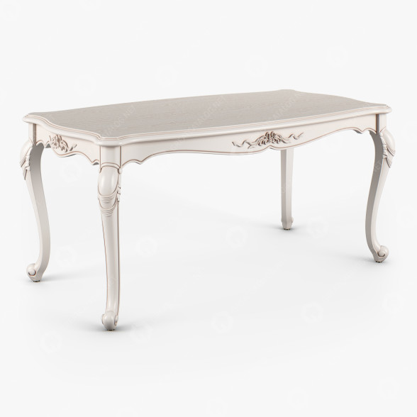 Table Carpenter Long Dining 3D model