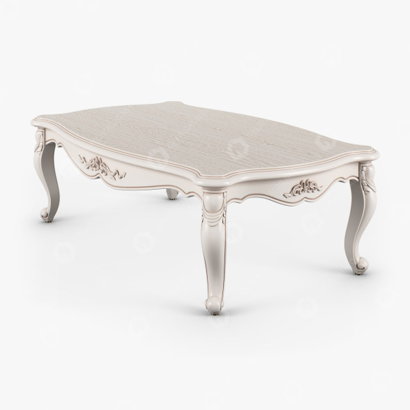 Table Carpenter Long 3D model