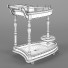 Carrito para alimentos Carpenter Dining Сart - Skover