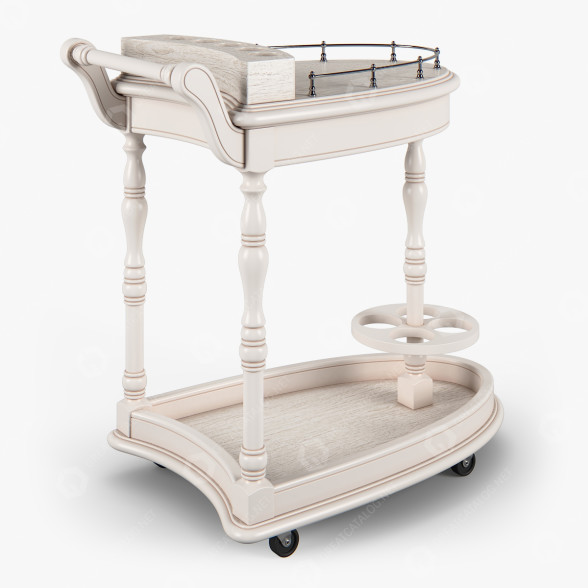 Carrito para alimentos Carpenter Dining Сart Modelo 3D