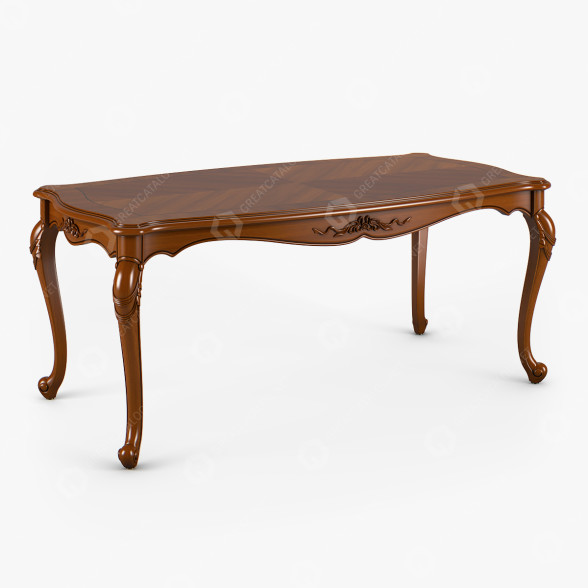 Mesa Carpenter Long Dining Modelo 3D
