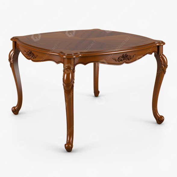 Table Carpenter Square Dining 3D model