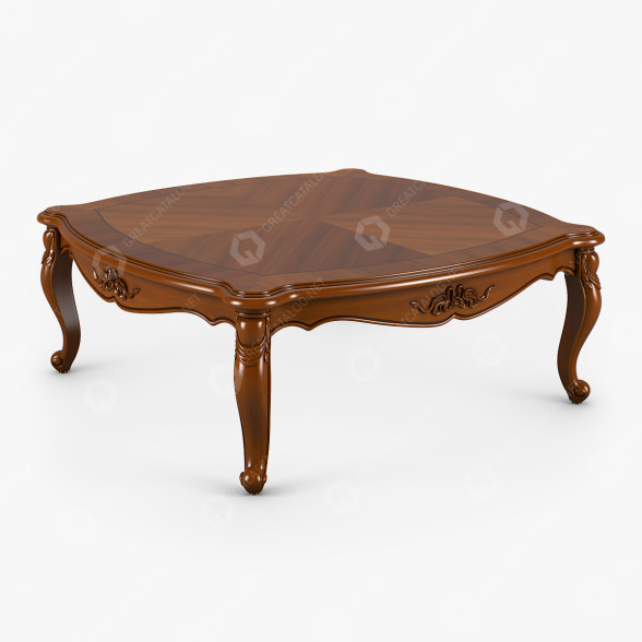 Stolik kawowy Carpenter Big Square Tea model 3D