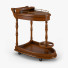 Wózek z jedzeniem Carpenter Dining Cart - Skover