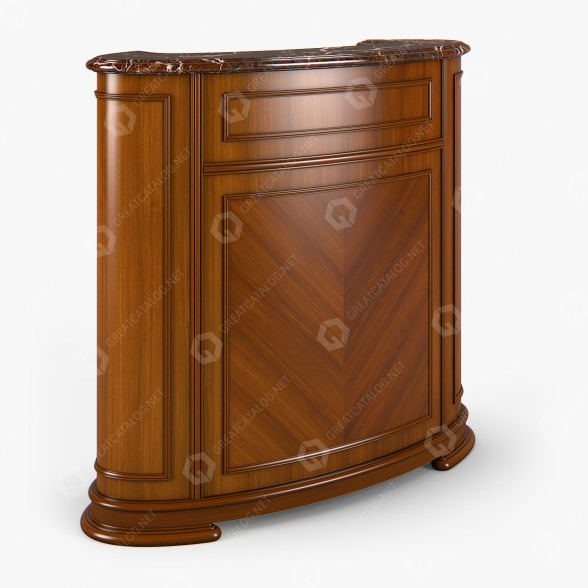 Mesa de bar Carpenter 2660300 230-1 Modelo 3D