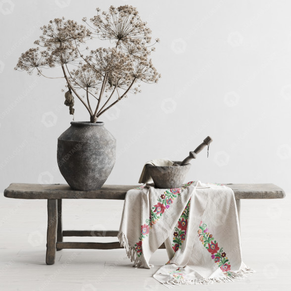 Dekor Rustic Style 3D-Modell