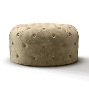 Пуф DV Homecollection Avery Dot Pouf d90 3D модель