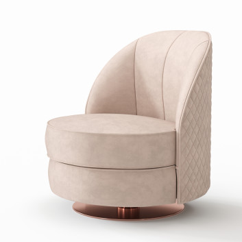 Крісло DV Homecollection Charlotte Poltrona Girevole