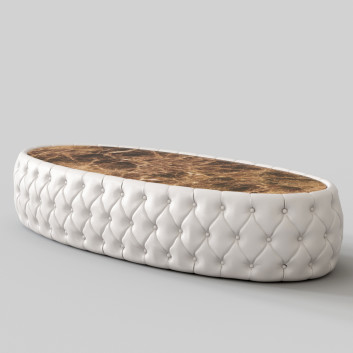 Стіл DV Homecollection Chelsea Oval Tavolino