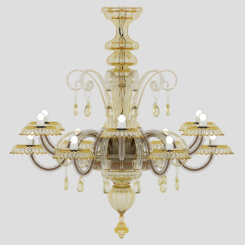 Kronleuchter Barovier&Toso Rabat 3D-Modell