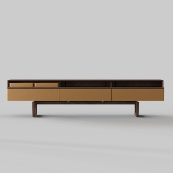 ТВ тумба Poltrona Frau Fidelio Multimedia Cabinet 3D модель