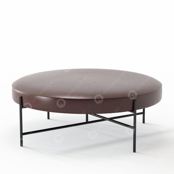 Otomana De Padova Sen Pouf model 3D