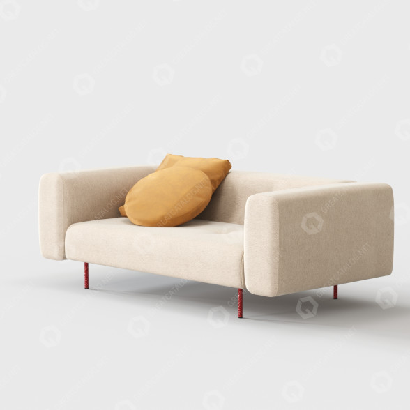 Sofa De Padova Erei model 3D